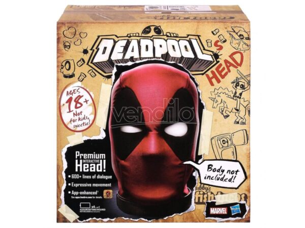 MARVEL LEGENDS - AVENGERS - TESTA ELETTRONICA DEADPOOL DELUXE - immagine 3