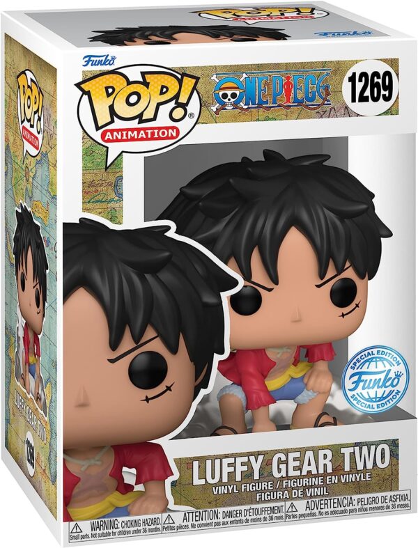 FUNKO POP! 1269 - ONE PIECE - LUFFY GEAR TWO SPECIAL EDITION - immagine 2