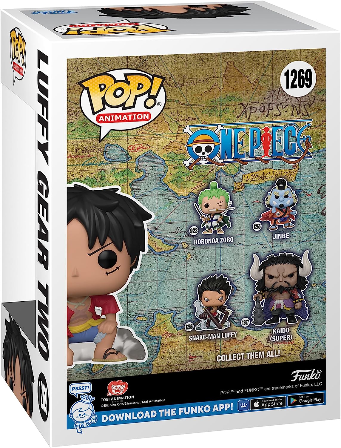 One Piece - Figurine POP N° 1269 - Luffy Gear Two Edition Spéciale — my  little hero