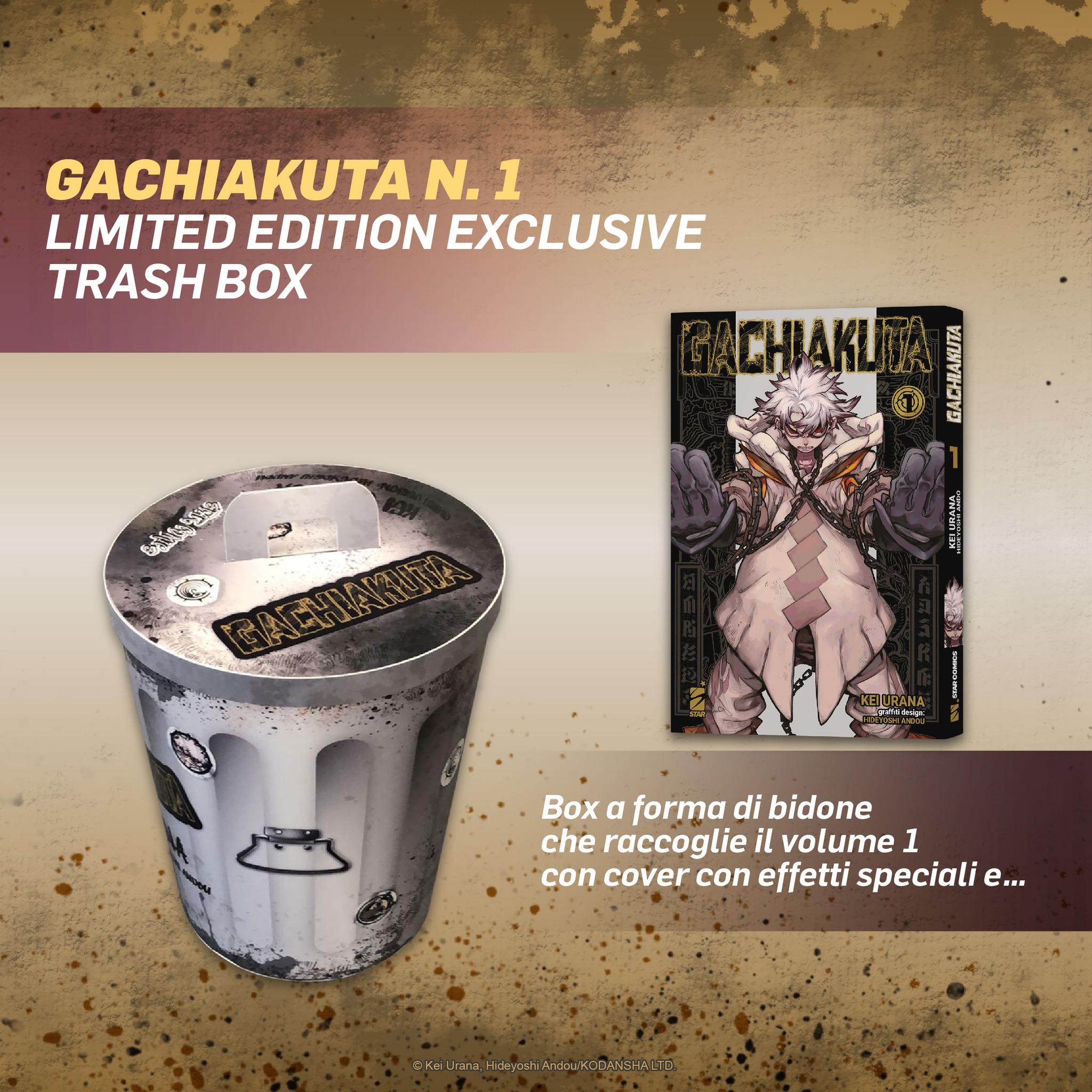 Gachiakuta 1 - Variant Cover Edition Box