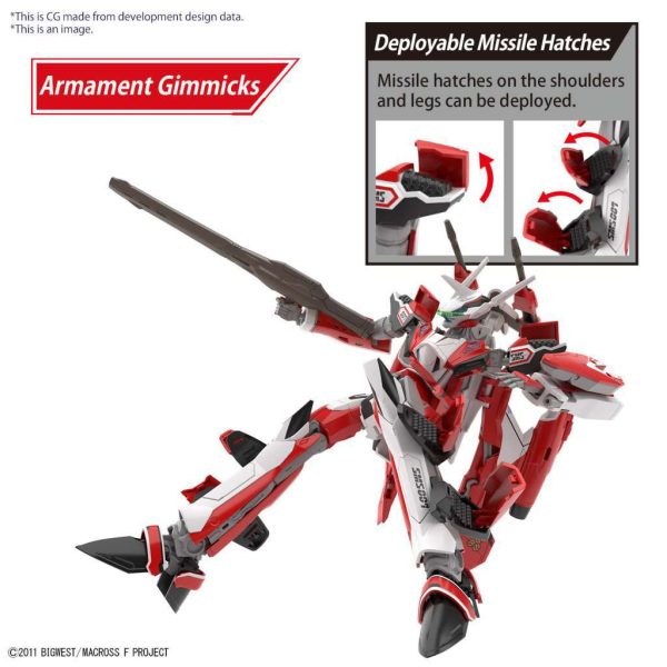 HG MACROSS YF-29 DURANDAL VALKYRIE ALTO 1/100 BANDAI - immagine 9