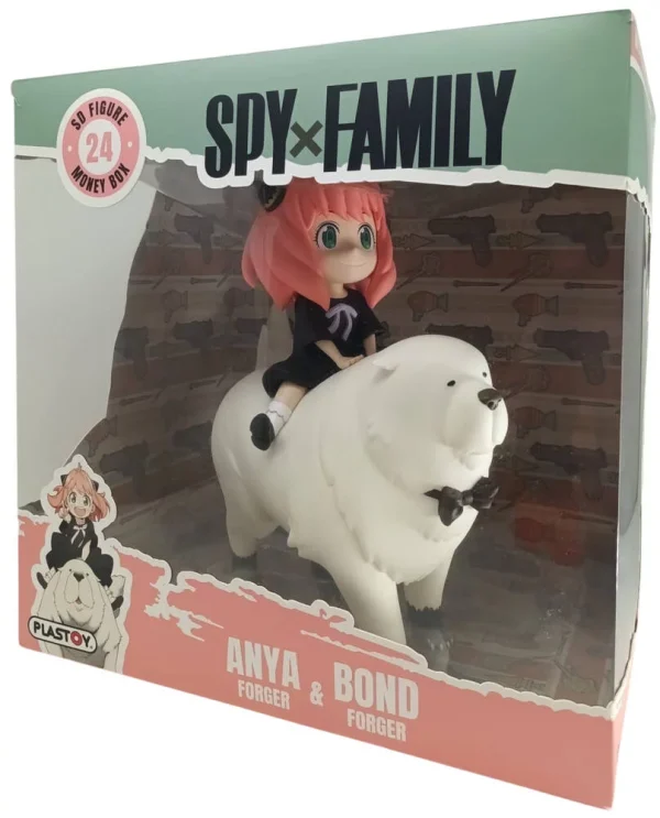 Plastoy - Spy X Family Anya and Bond Forger Money Bank - immagine 5